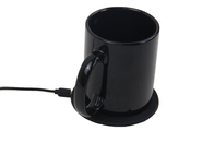 Έξυπνο μαγκάλι φλυτζανιών καφέ 45 βαθμού, USB που χρεώνει το γρήγορο πιάτο θέρμανσης